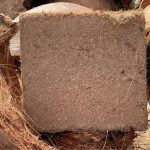 Pressed coconut peat pellets for pregnant bags